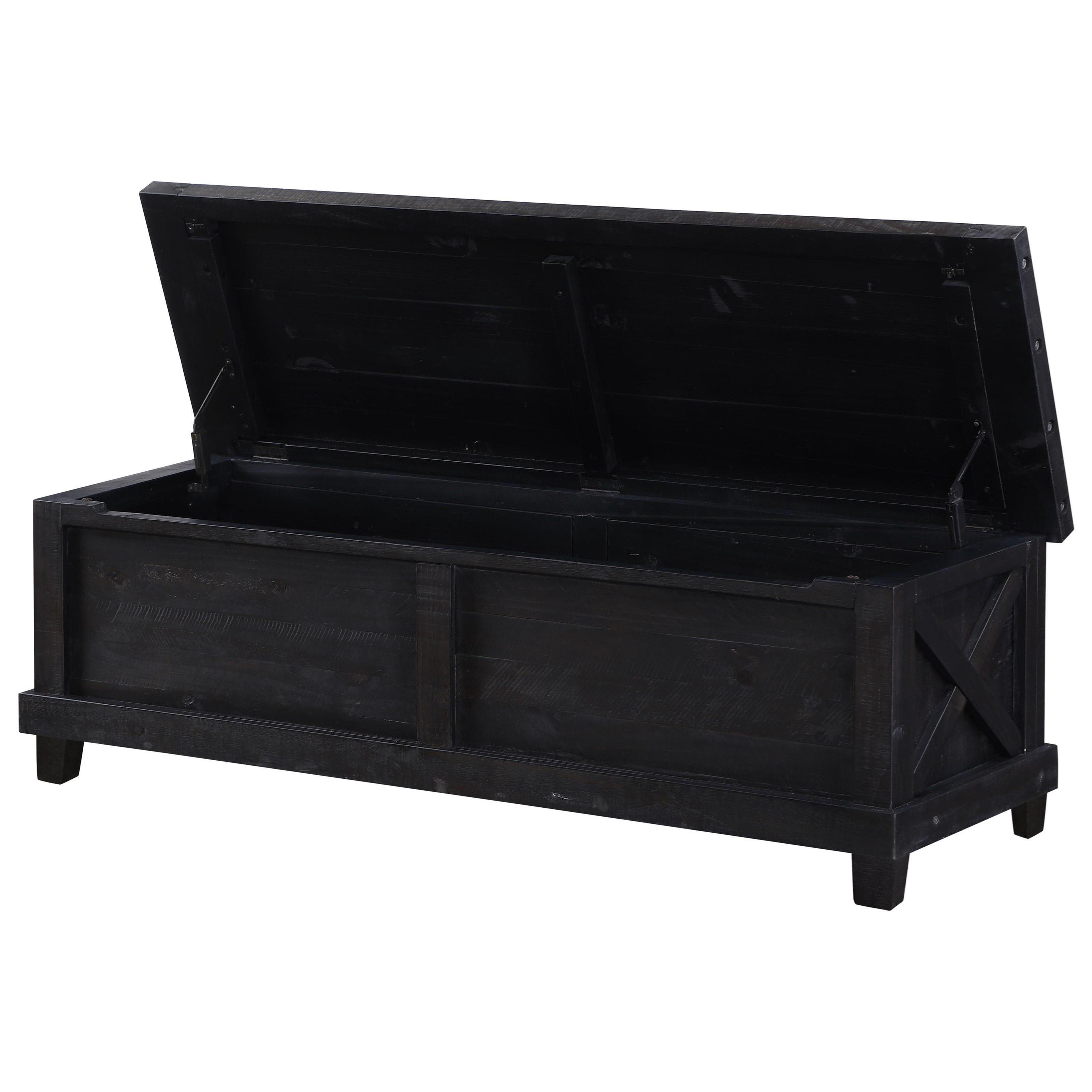 Modus International Yosemite 7YC993 Solid Wood Blanket Box in Cafe